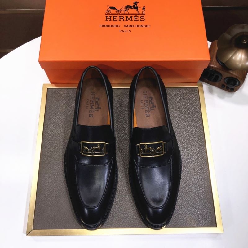 H**mes leather shoes